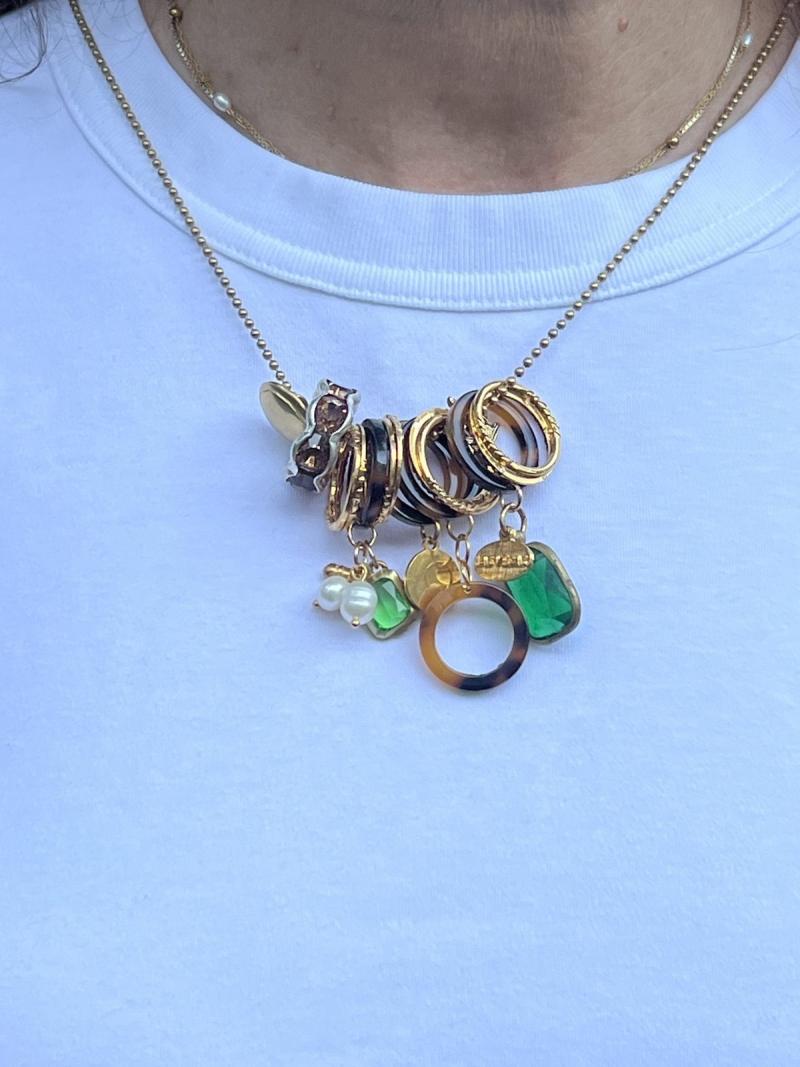 Vienna, Vintage ringen & groen glas
